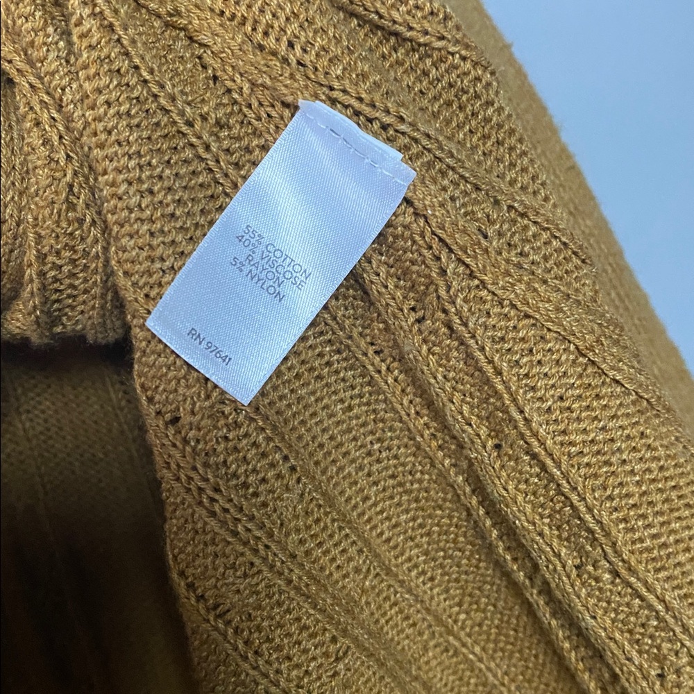 J Jill Perfect Relaxed Fit Open Front Cardigan Women’s XL‎ Camel Tan Sweater - Picture 8 of 14